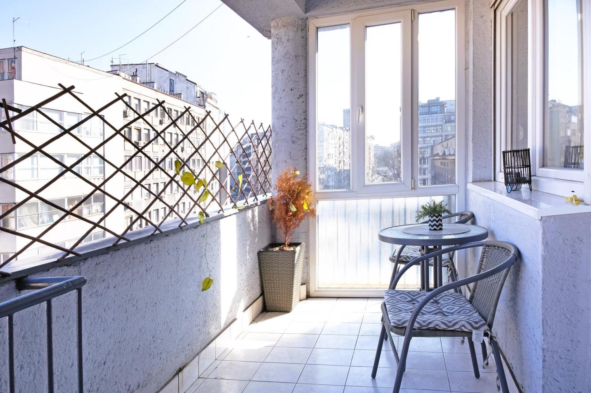 Windows City Apartment Belgrad Exterior foto